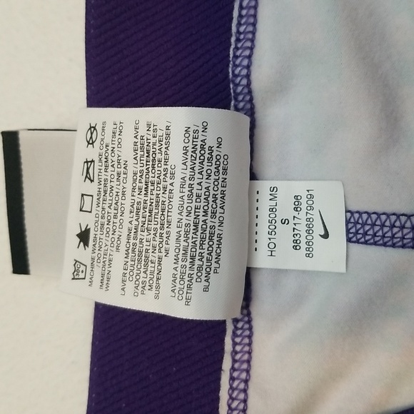 Nike Pro Women's Pink & Purple Leggings - Picture 7 of 7